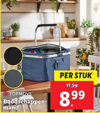 Lidl Boodschappen mand aanbieding