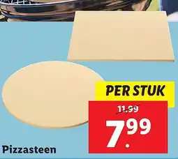 Lidl Pizzasteen aanbieding