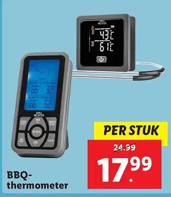 Lidl BBQ thermometer aanbieding