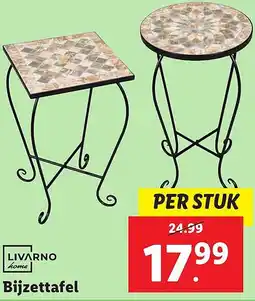 Lidl Bijzettafel aanbieding