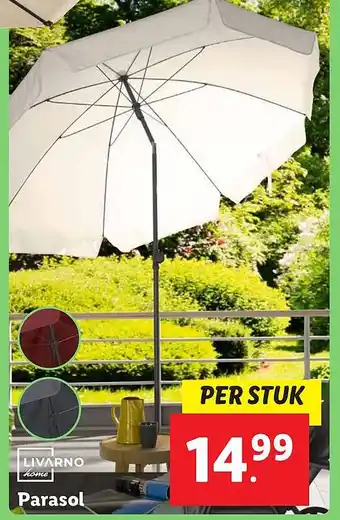 Lidl Parasol aanbieding