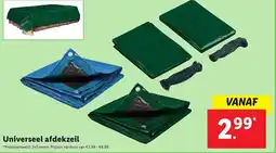 Lidl Universeel afdekzeil aanbieding