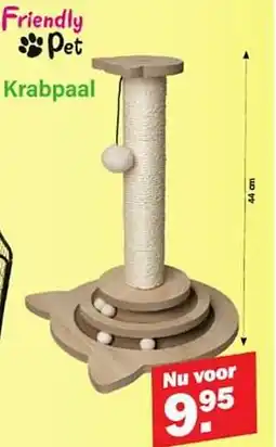 Van Cranenbroek Friendly Pet Krabpaal aanbieding