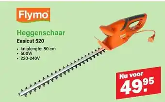 Van Cranenbroek Heggenschaar Easicut 520 aanbieding