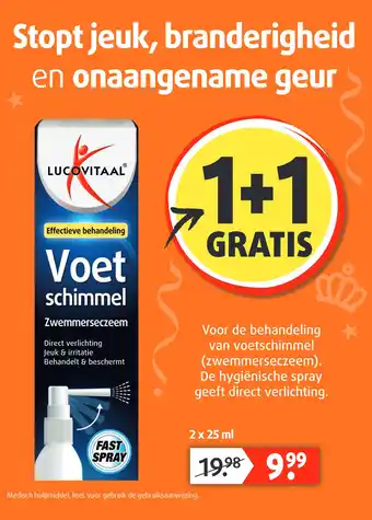 Lucovitaal Voet schimmel 25ml aanbieding