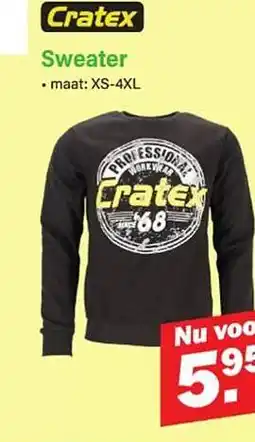 Van Cranenbroek Cratex Sweater aanbieding