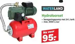Van Cranenbroek Hydrofoorset aanbieding