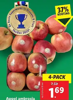 Lidl Appel ambrosia aanbieding