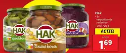 Lidl Hak aanbieding