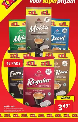 Lidl Koffiepads aanbieding