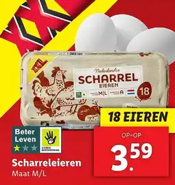 Lidl Scharreleieren aanbieding
