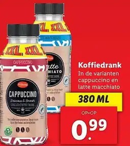 Lidl Koffiedrank aanbieding
