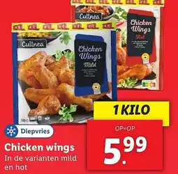 Lidl Chicken wings aanbieding