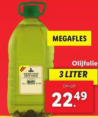Lidl Olijfolie aanbieding