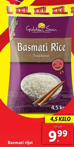 Lidl Basmati rijst aanbieding