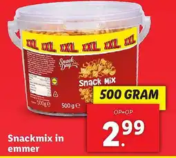Lidl Snackmix in emmer aanbieding