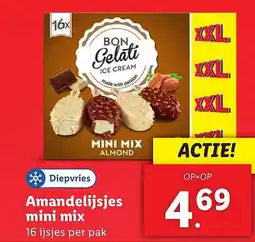 Lidl Amandelijsjes mini mix aanbieding