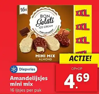 Lidl Amandelijsjes mini mix aanbieding
