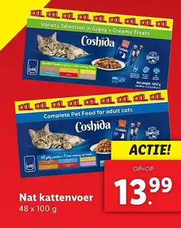 Lidl Nat kattenvoer aanbieding