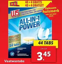 Lidl Vaatwastabs aanbieding