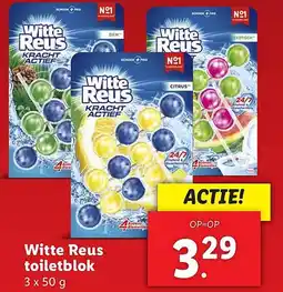 Lidl Witte Reus toiletblok aanbieding