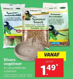 Lidl Divers vogelvoer aanbieding