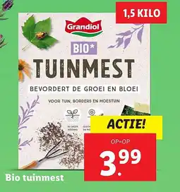 Lidl Bio tuinmest aanbieding