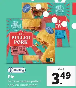 Lidl Pie aanbieding