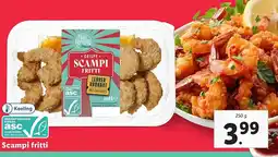 Lidl Scampi fritti aanbieding