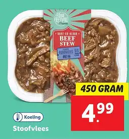 Lidl Stoofvlees aanbieding