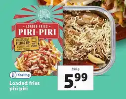 Lidl Loaded fries piri piri aanbieding