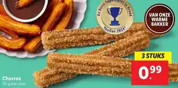 Lidl Churros aanbieding