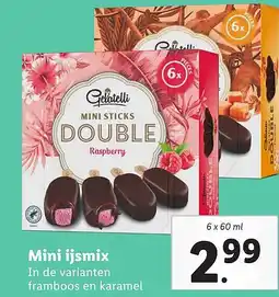 Lidl Mini ijsmix aanbieding