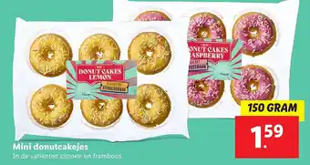 Lidl Mini donutcakejes aanbieding