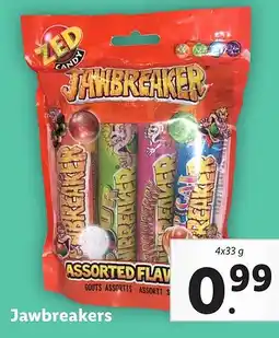 Lidl Jawbreakers aanbieding