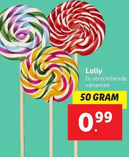 Lidl Lolly aanbieding