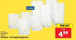Lidl Whisky of longdrinkglazen aanbieding