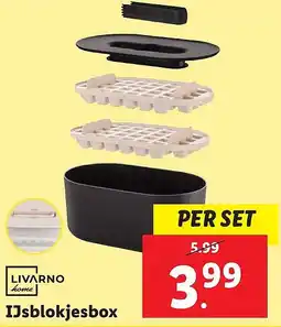 Lidl IJsblokjesbox aanbieding