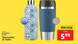Lidl Thermosfles of beker aanbieding
