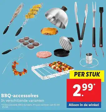 Lidl BBQ accessoires aanbieding