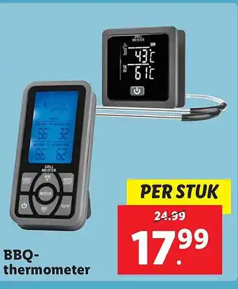 Lidl BBQ thermometer aanbieding