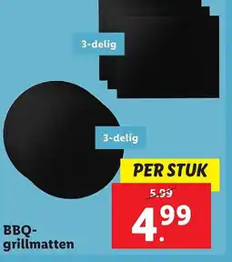 Lidl BBQ grillmatten aanbieding