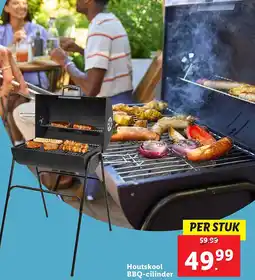 Lidl Houtskool BBQ-cilinder aanbieding
