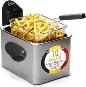 Bol.com Frifri 3532RVS - Frituurpan - 35L - 3200W - 1kg friet - 10 jaar garantie - RVS aanbieding
