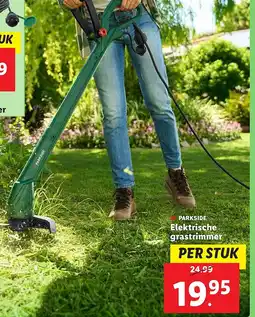Lidl PARKSIDE Elektrische grastrimmer aanbieding