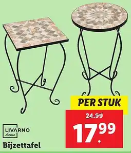 Lidl Bijzettafel aanbieding
