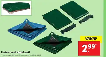 Lidl Universeel afdekzeil aanbieding