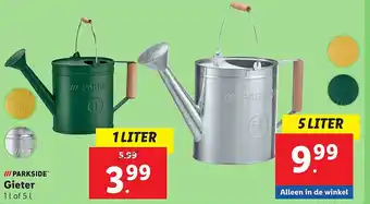 Lidl Gieter aanbieding