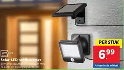 Lidl Solar LED schijnwerper aanbieding