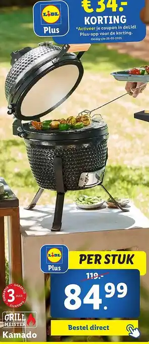 Lidl Kamado aanbieding